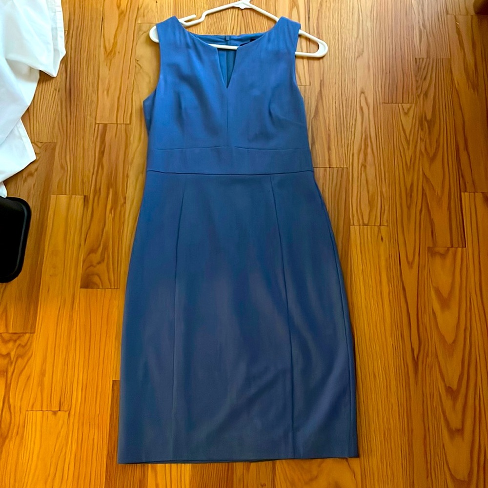 Blue Banana Republic fitted dress